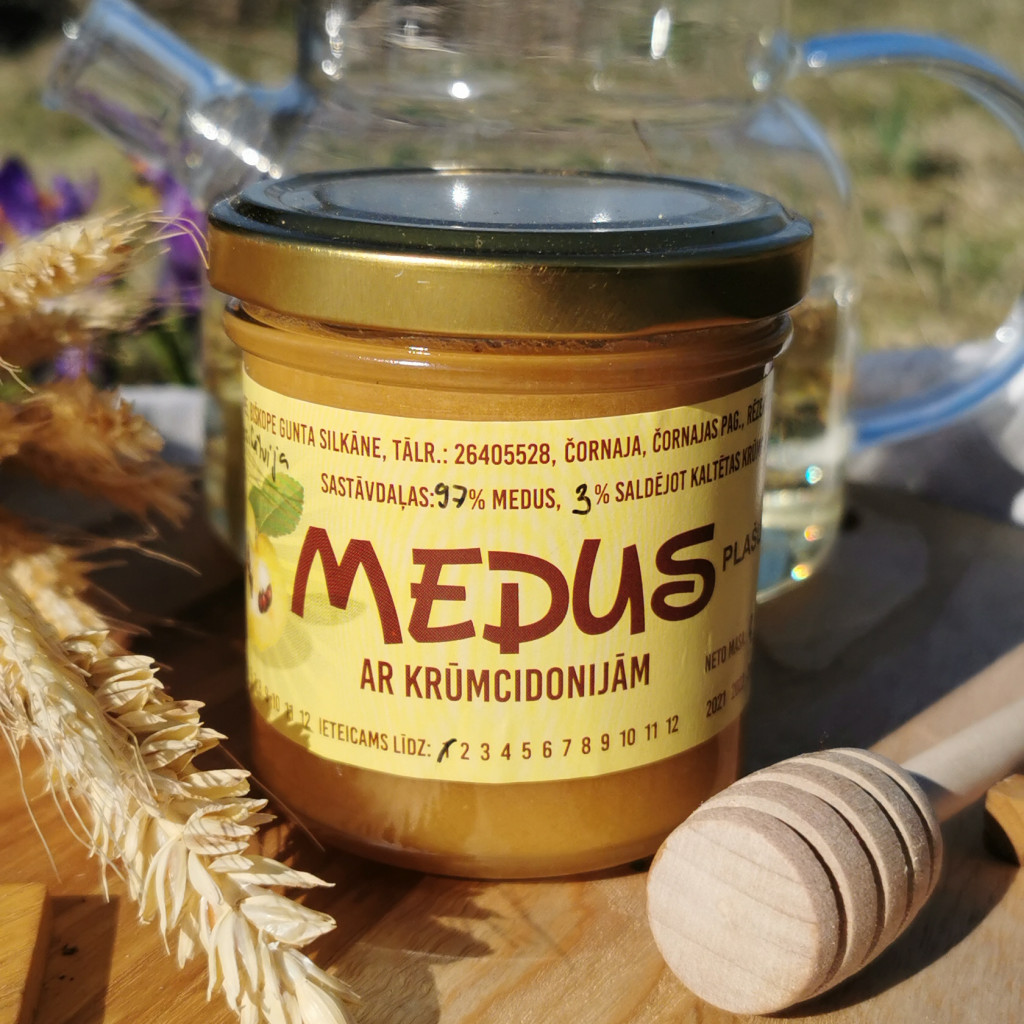 Medus ar piedevām Plašumi, 180 g
