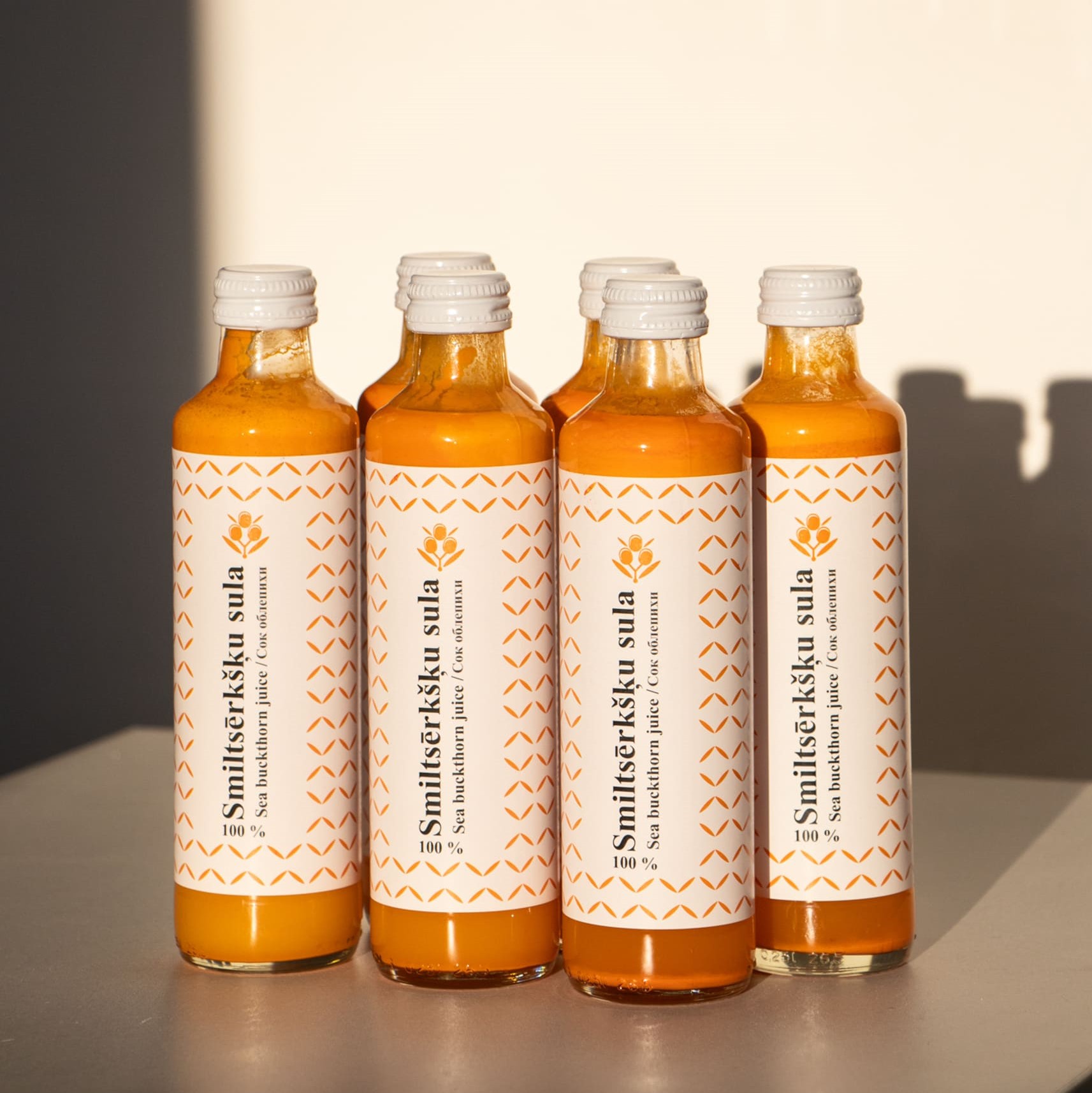 Smiltsērkšķu sula AmberFarm, pasterizēta, 1,5 l