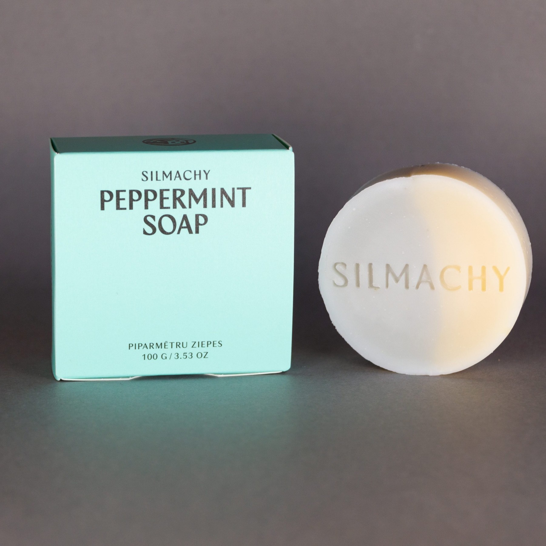 Cietās ziepes SILMACHY, piparmētru aromāts, 100 g