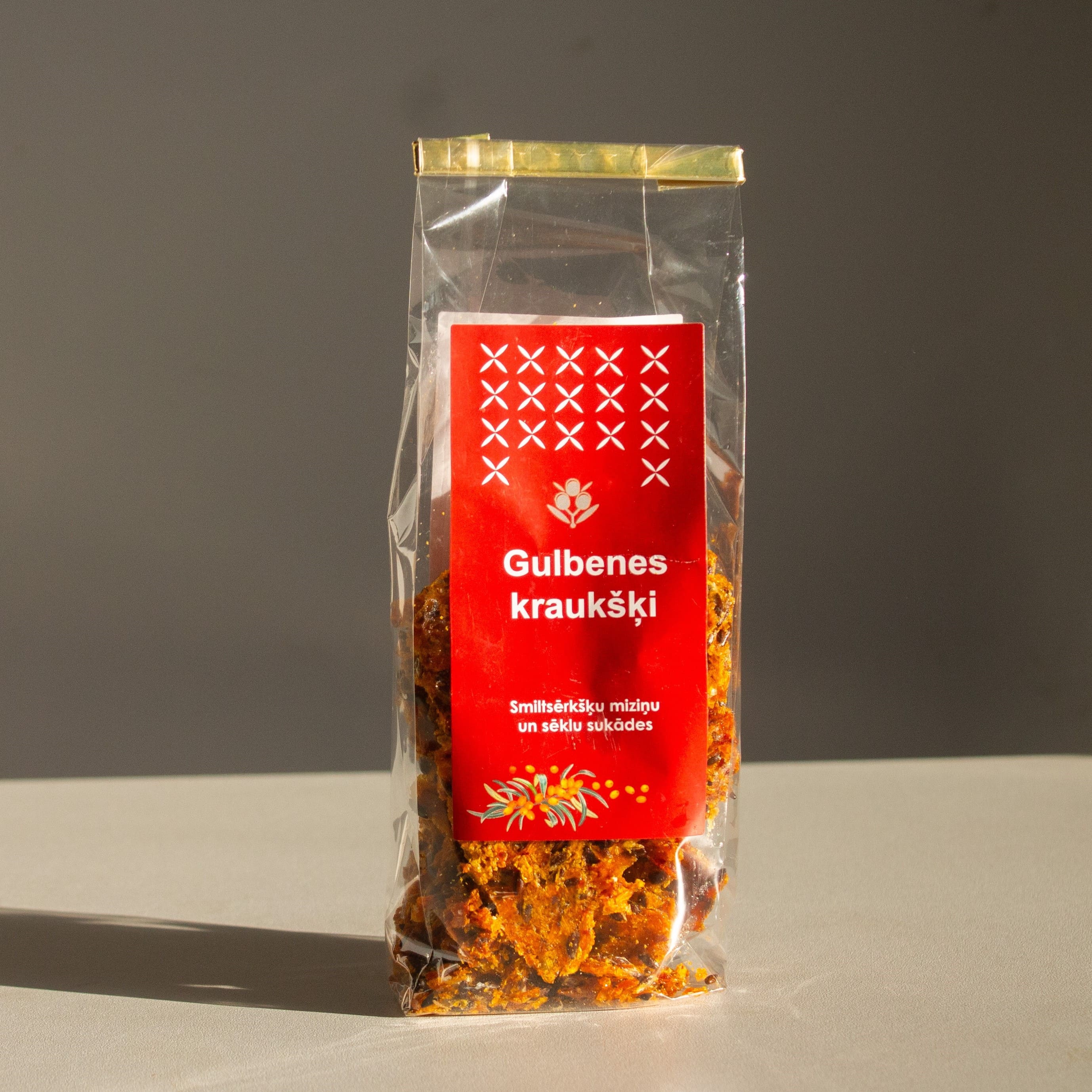 Sukādes AmberFarm, smiltsērkšķu miziņas un sēklas, 100 g