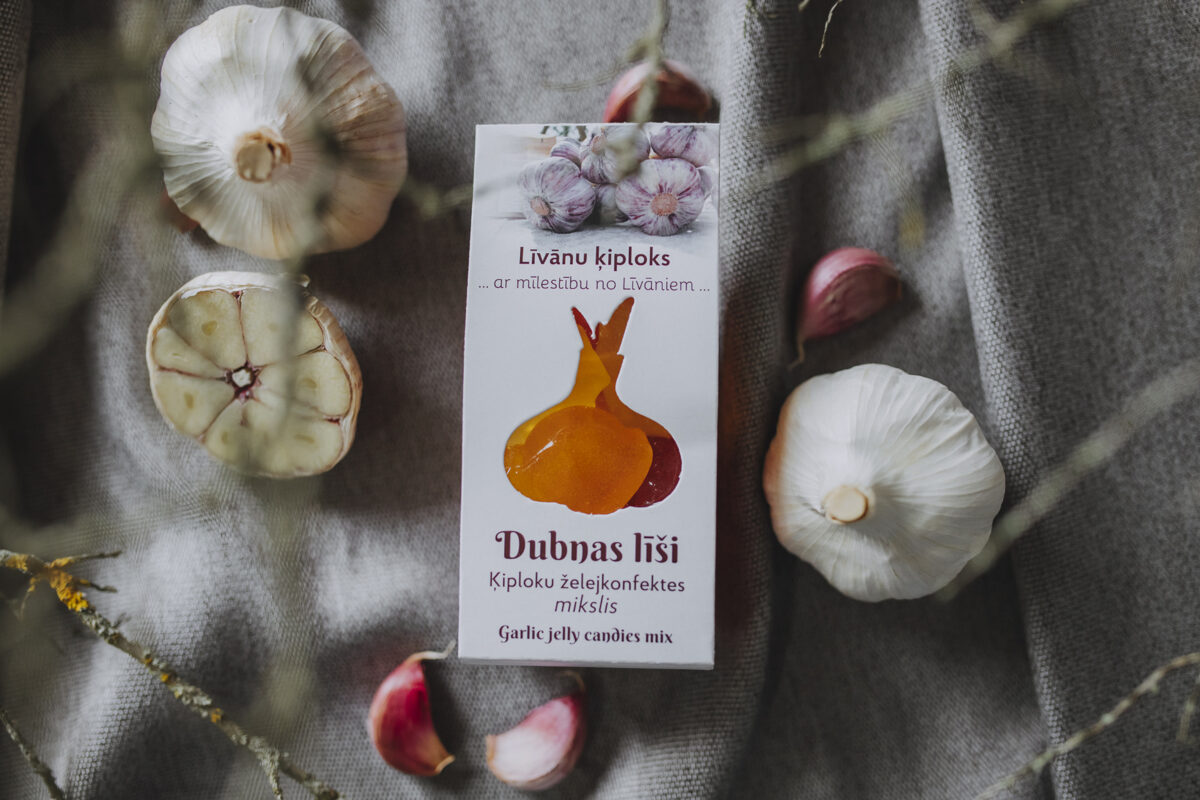 Želejas konfektes Līvānu ķiploks, 150 g