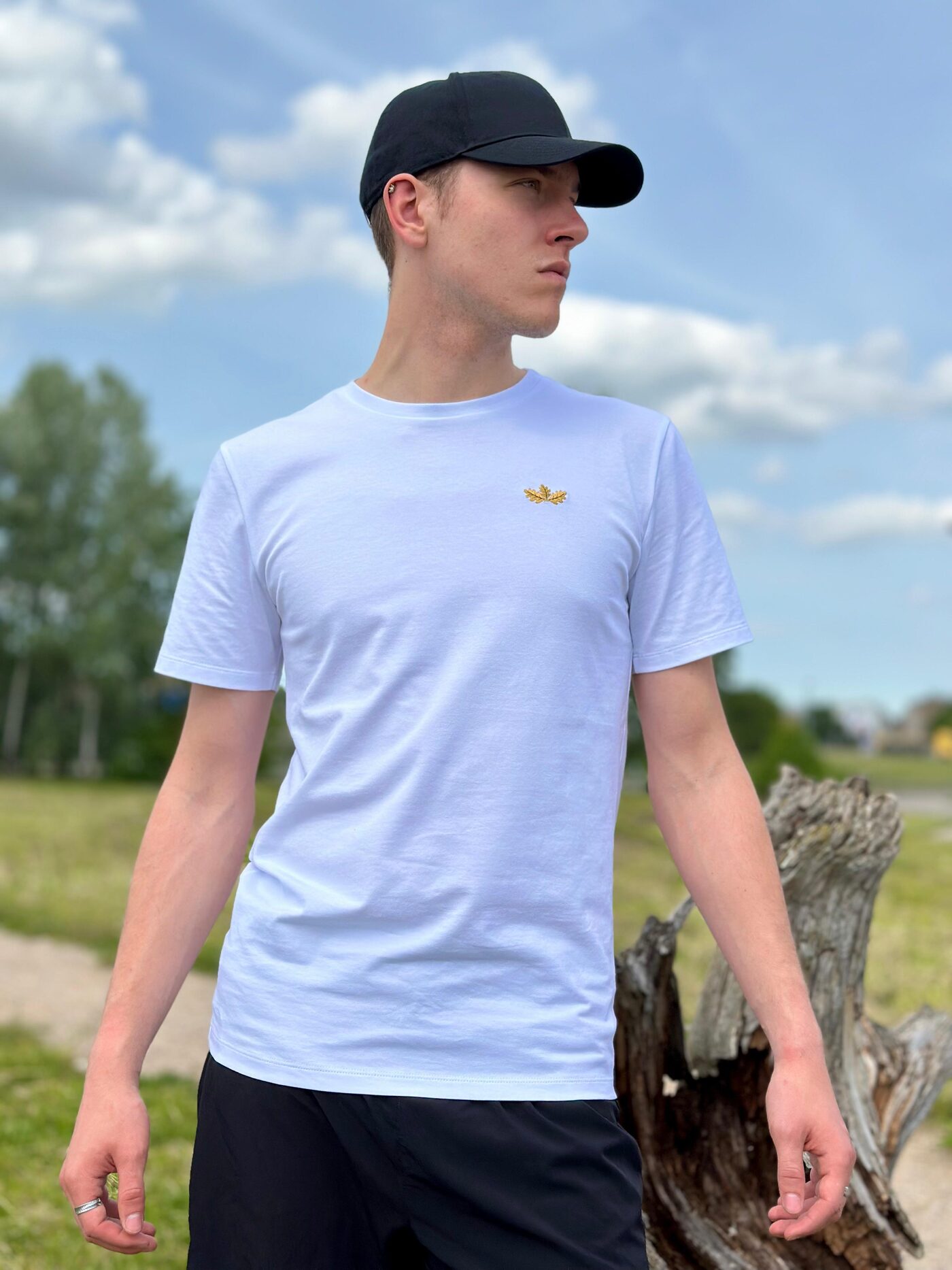 Vīriešu T-krekls Ozolvīle, XXS, XS, S, M, L, XL, XXL