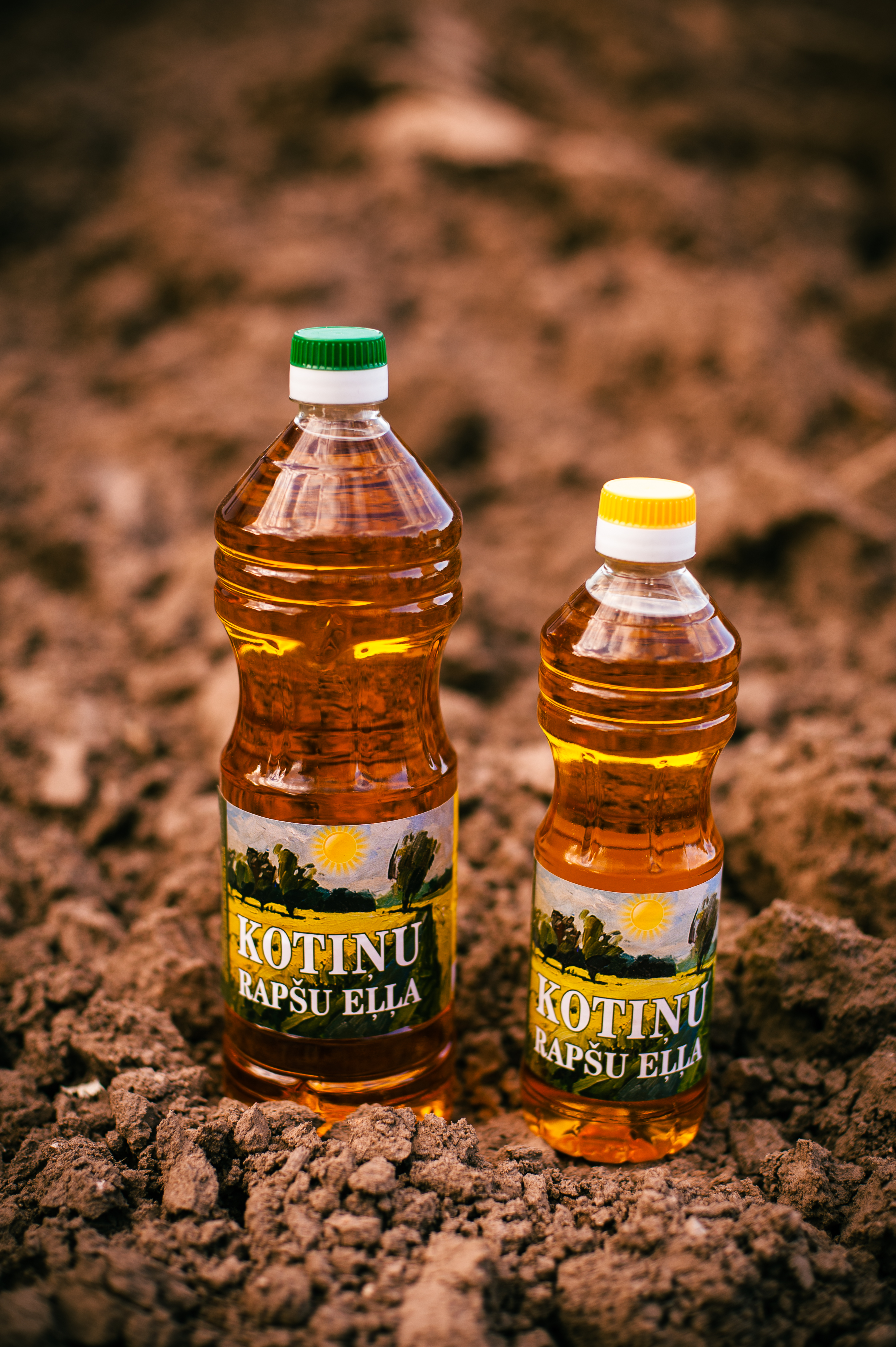 Rapšu eļļa Kotiņi, 2 l, aukstā spiešana