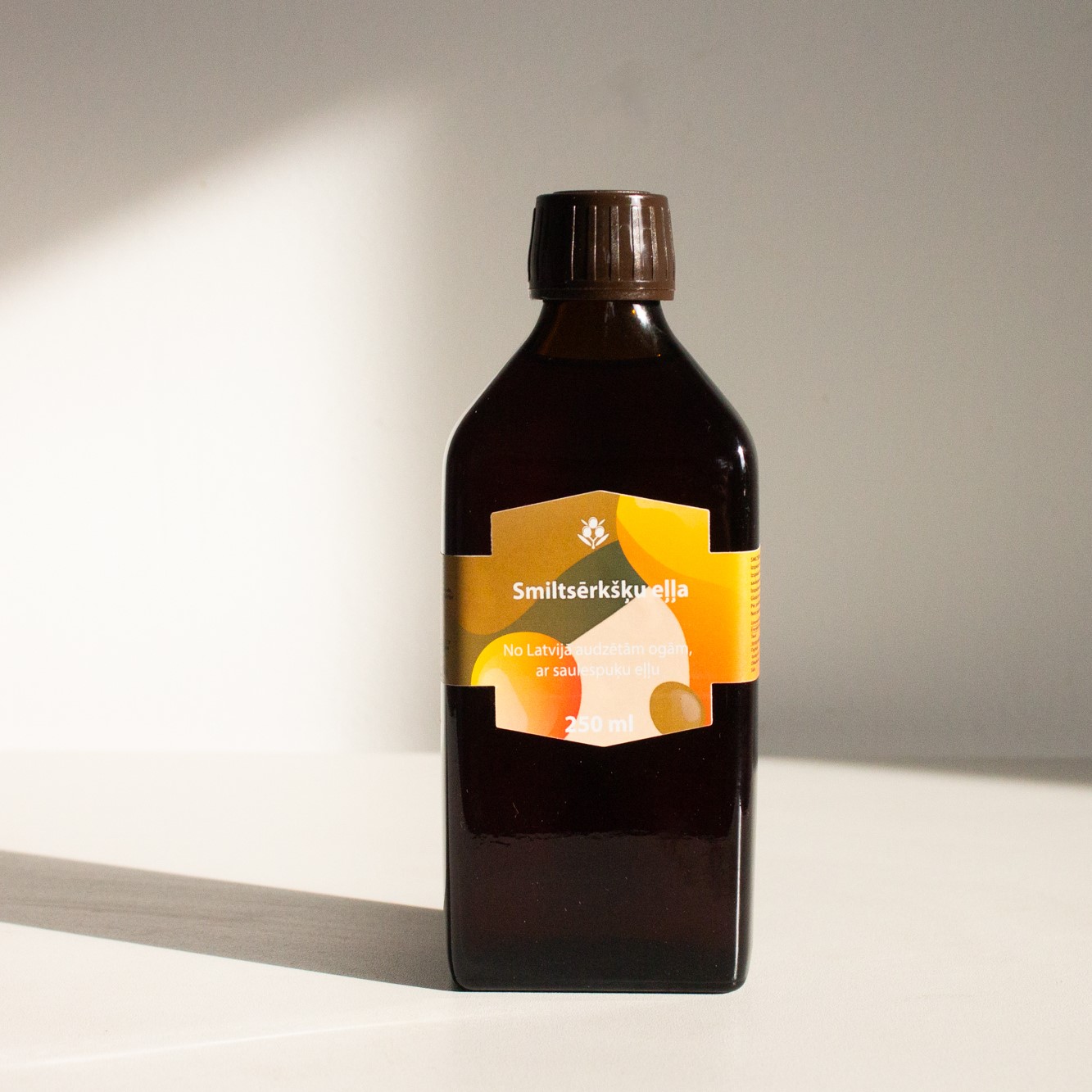 Smiltsērkšķu eļļa AmberFarm, 250 ml, aukstā spiešana