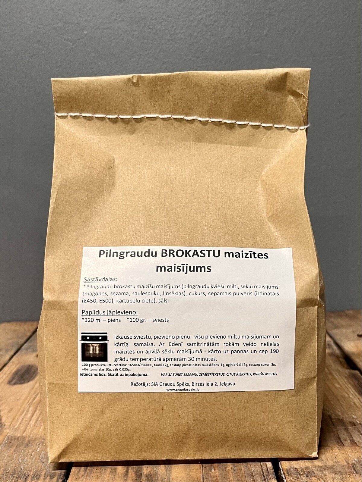 Maizes miltu maisījums Grauda Spēks