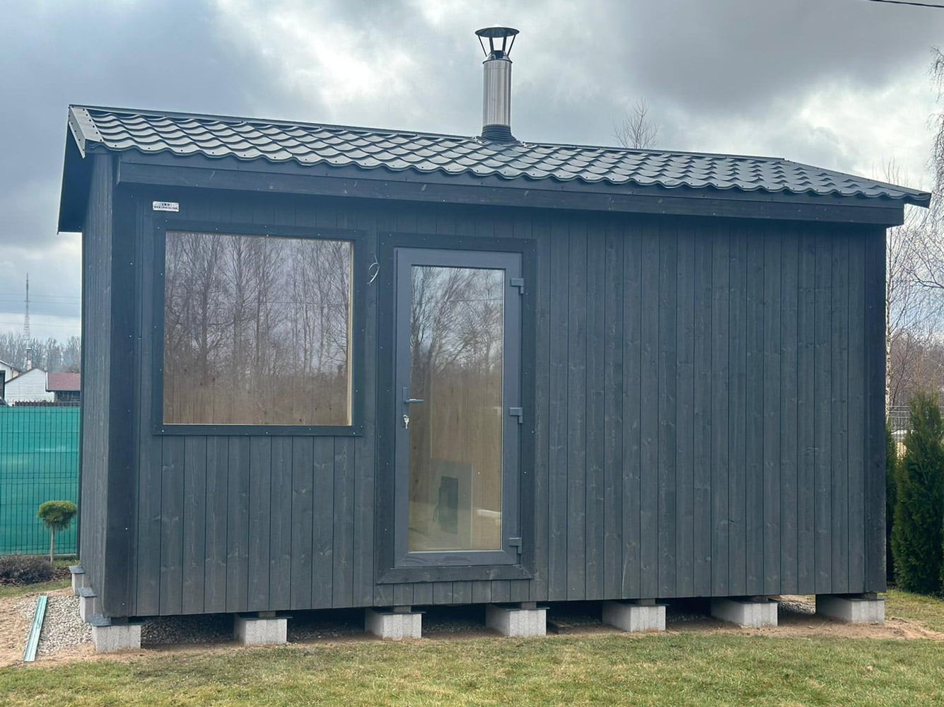 Moduļu māja, koka karkass, 15 m²