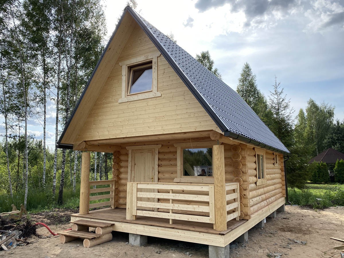 Guļbūves pirts, malkas krāsns, 68 m²