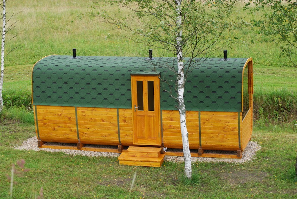 Dārza māja no koka, 12 m²
