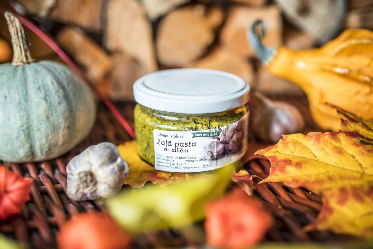 Ķiploku mērce Līvānu ķiploks, 170 g