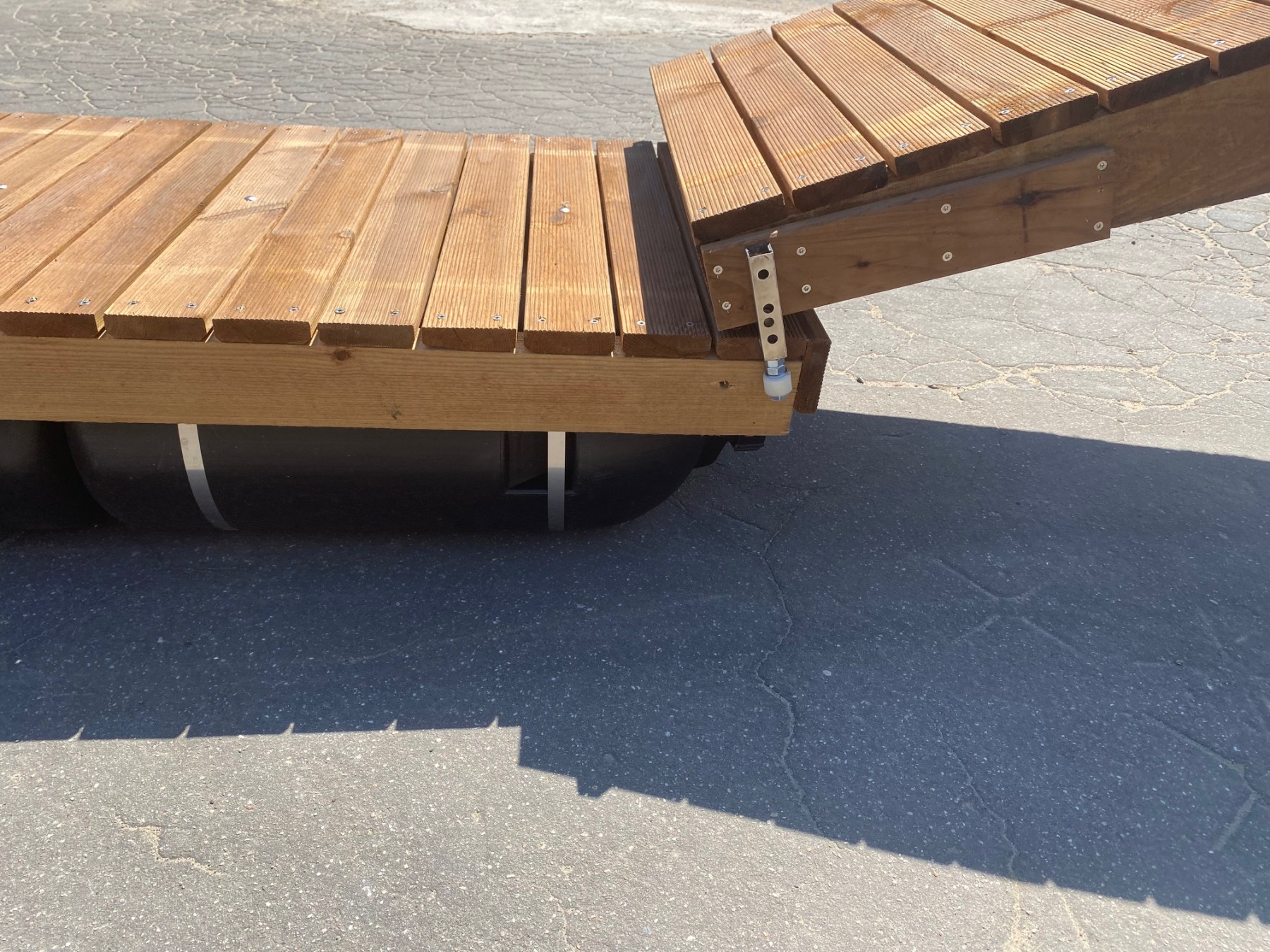 Dārza dekors Balustrāde, pontons / laipa, platums 75 cm