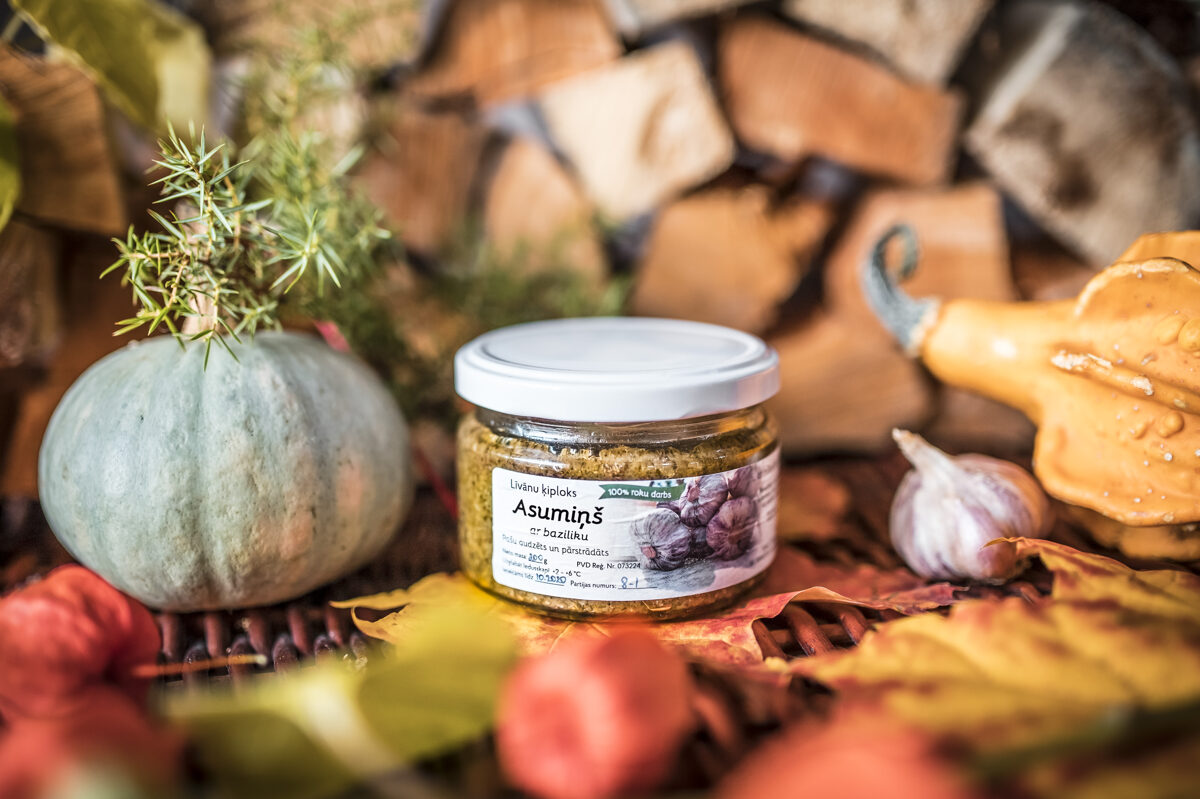 Ķiploku mērce Līvānu ķiploks, 170 g