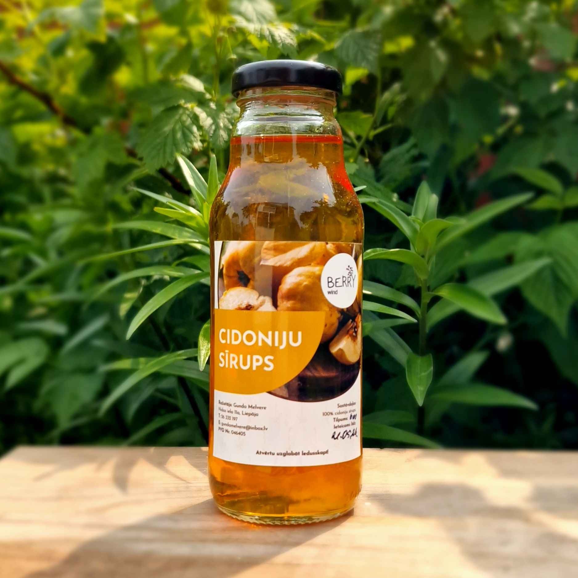 Sīrups Berry Wind, cidoniju, 300 ml