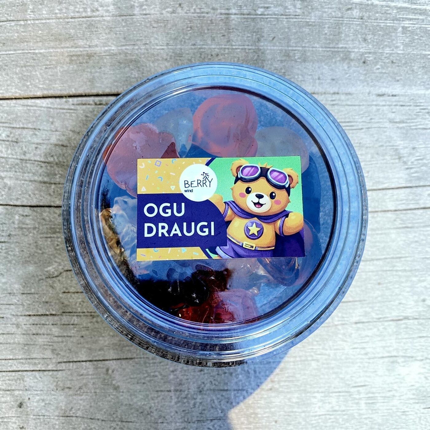 Želejas konfektes Berry Wind, 180 g