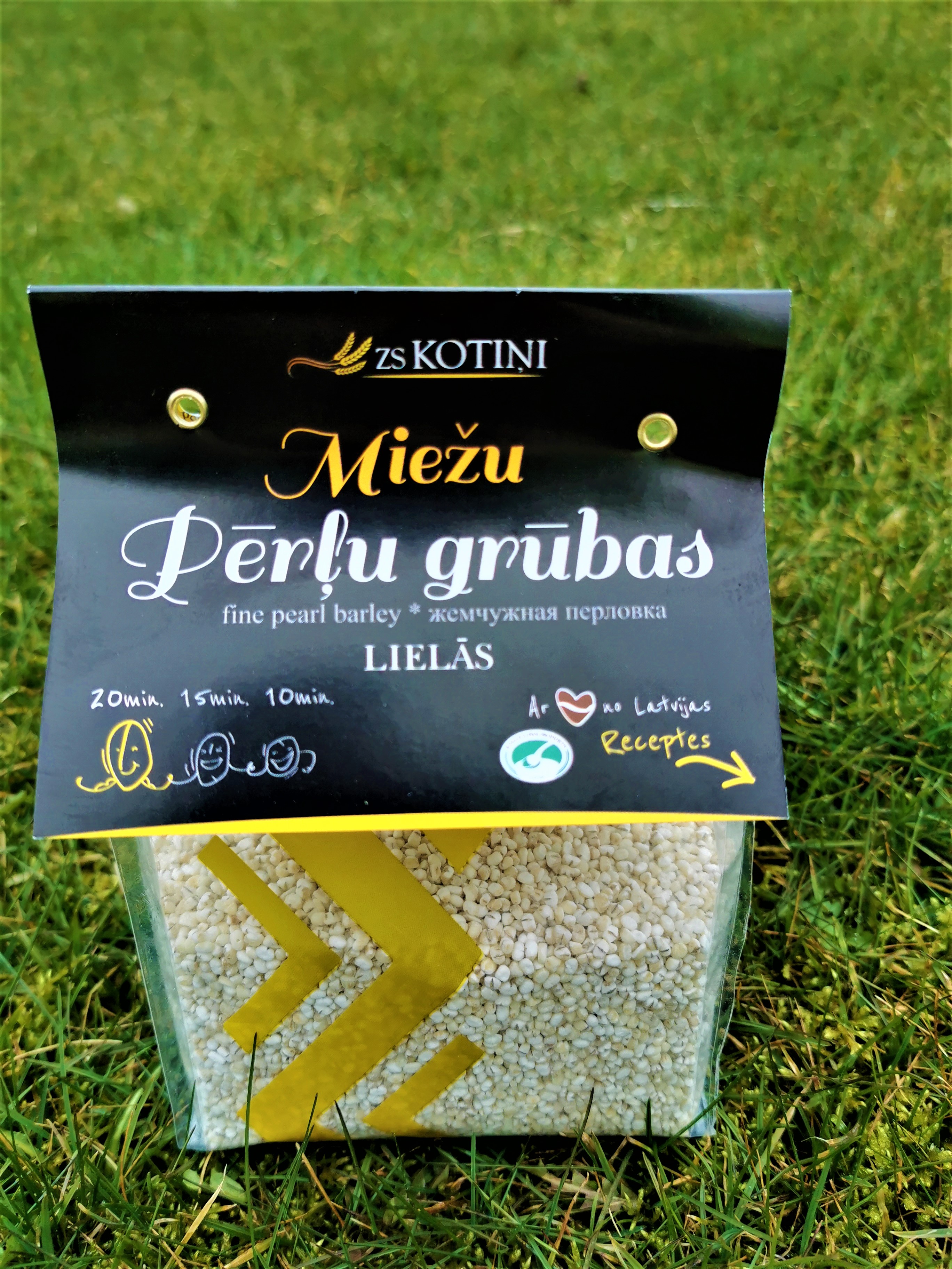 Pērļu grūbas Kotiņi, mieži, 0,5 kg