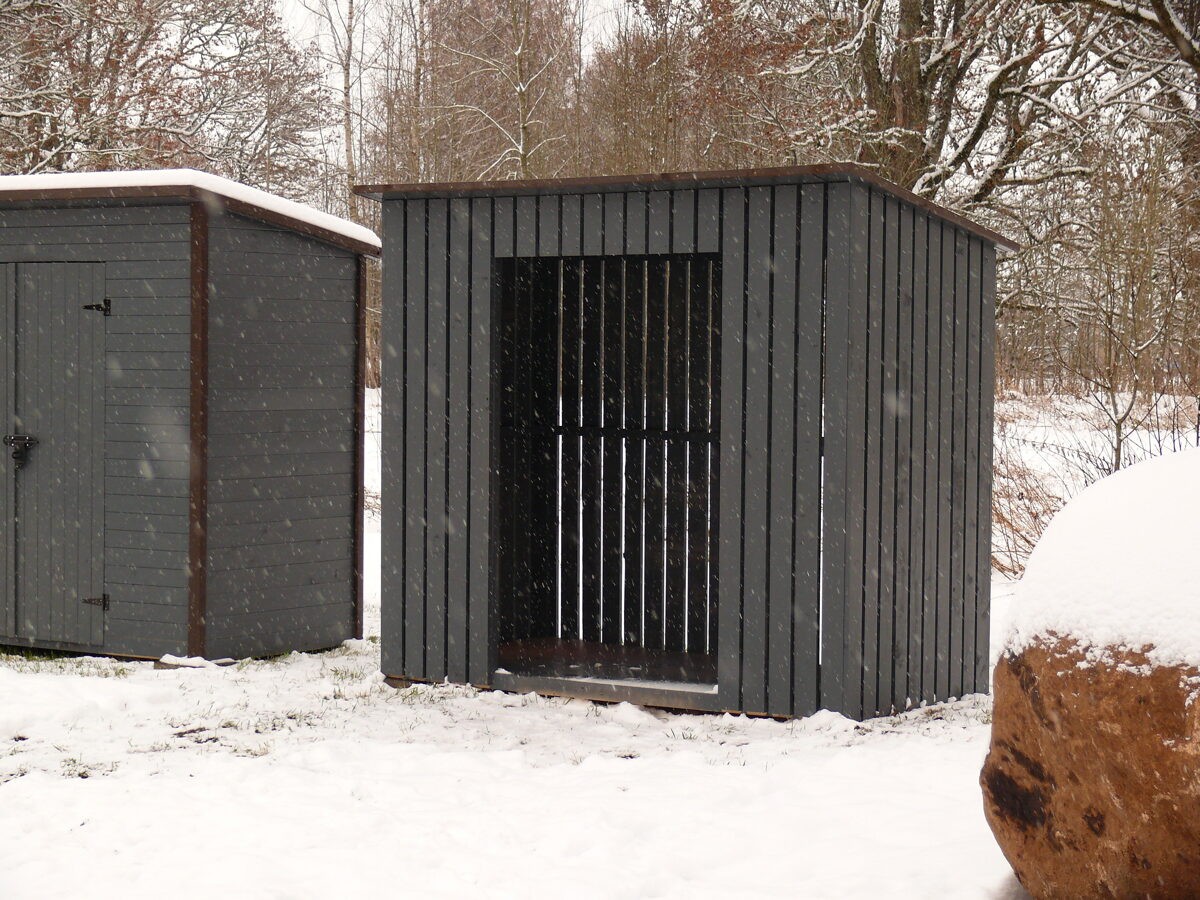 Malkas nojume no koka, 2,88 m²