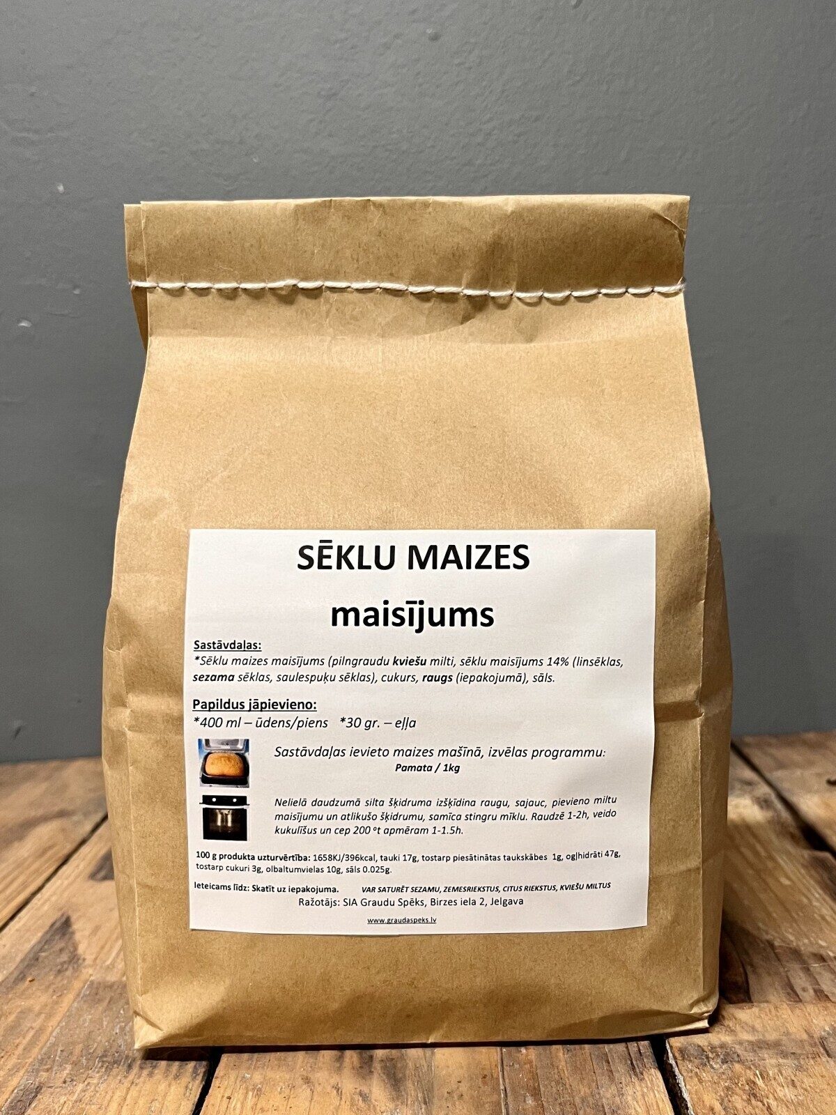 Maizes miltu maisījums Grauda Spēks