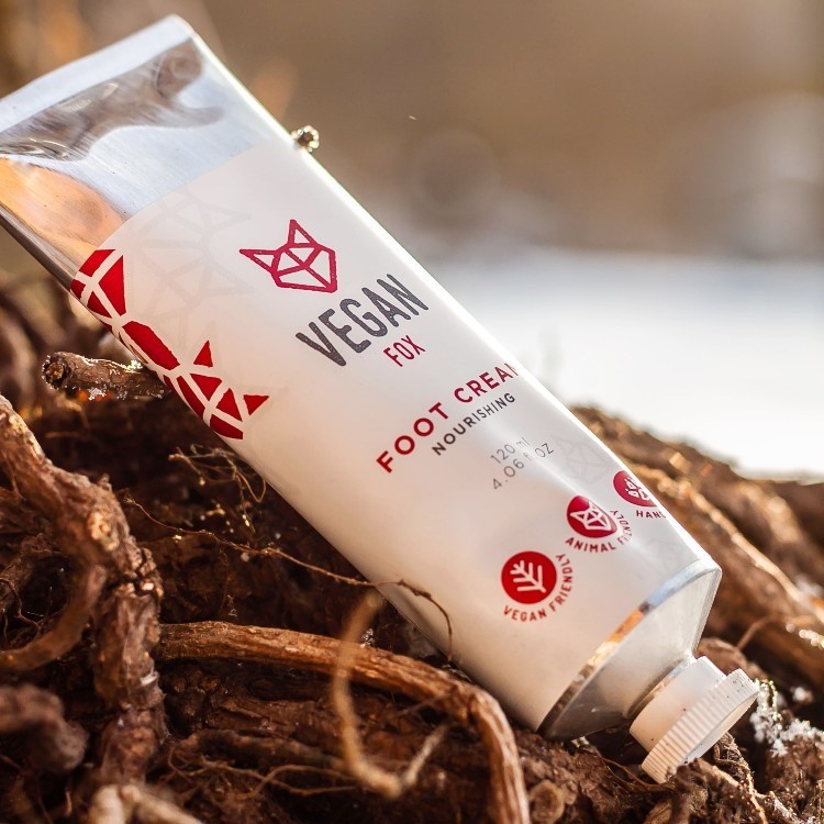Kāju krēms Vegan Fox, 120 ml