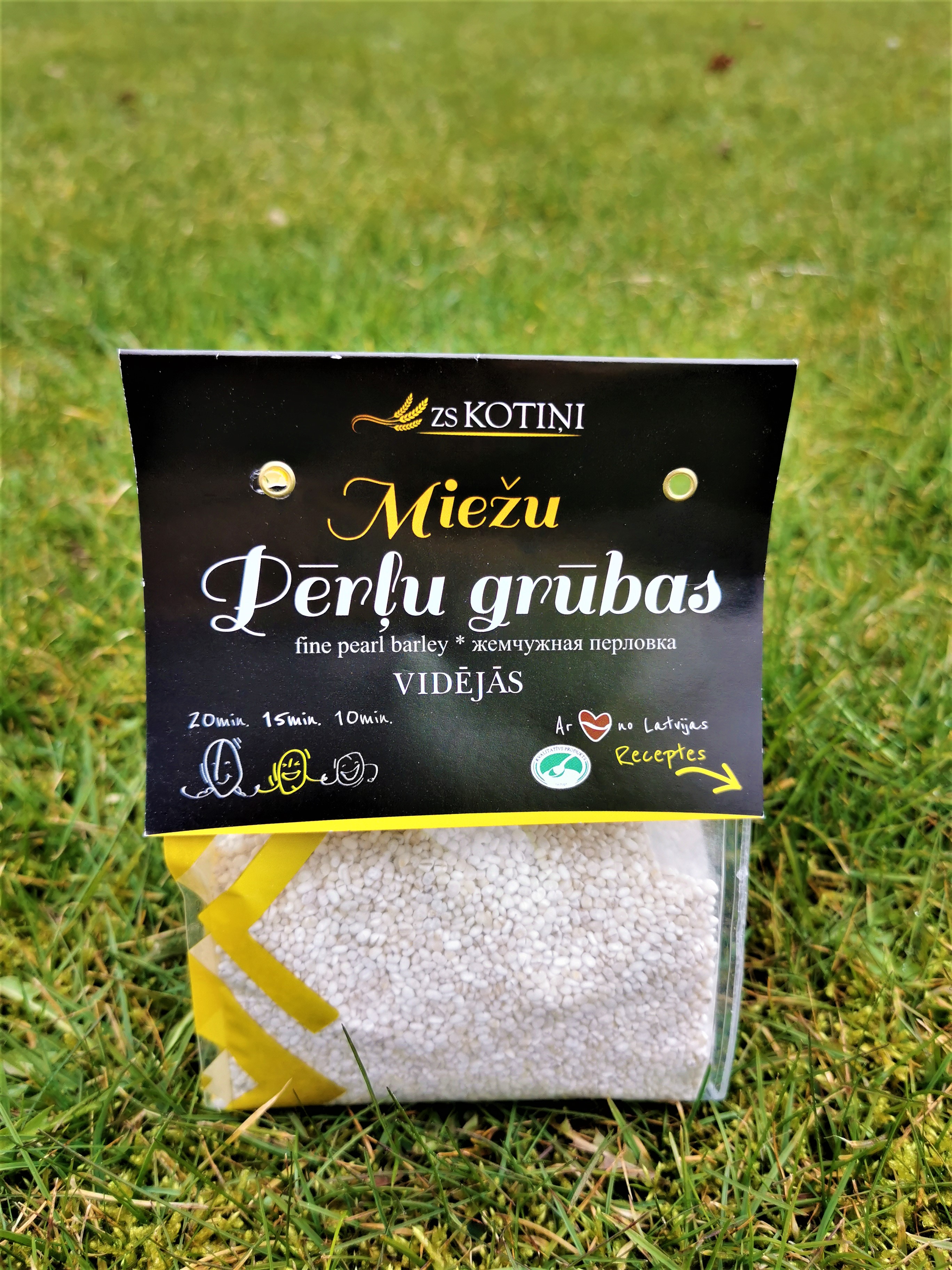 Pērļu grūbas Kotiņi, mieži, 0,5 kg