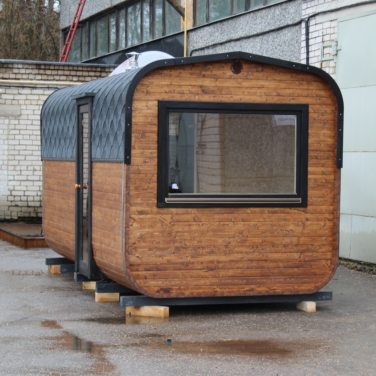 Pirts, malkas krāsns, 11,04 m²