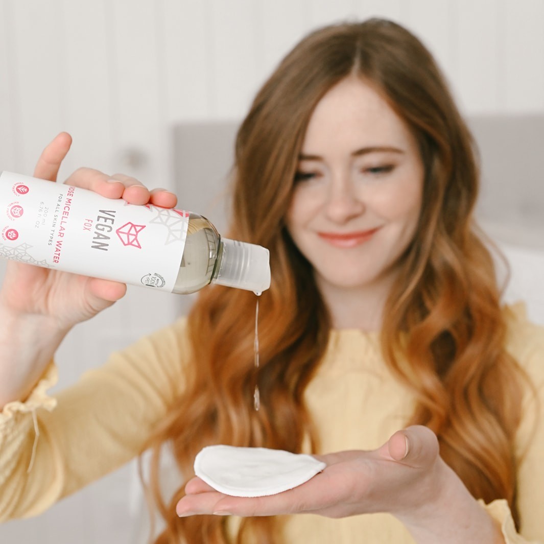 Sejas tīrīšanas līdzeklis Vegan Fox, micelārais ūdens