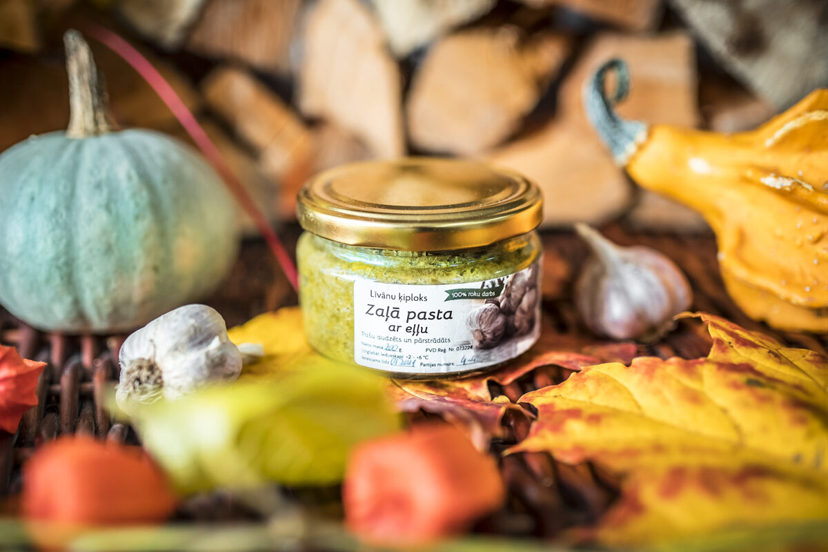 Ķiploku mērce Līvānu ķiploks, 170 g