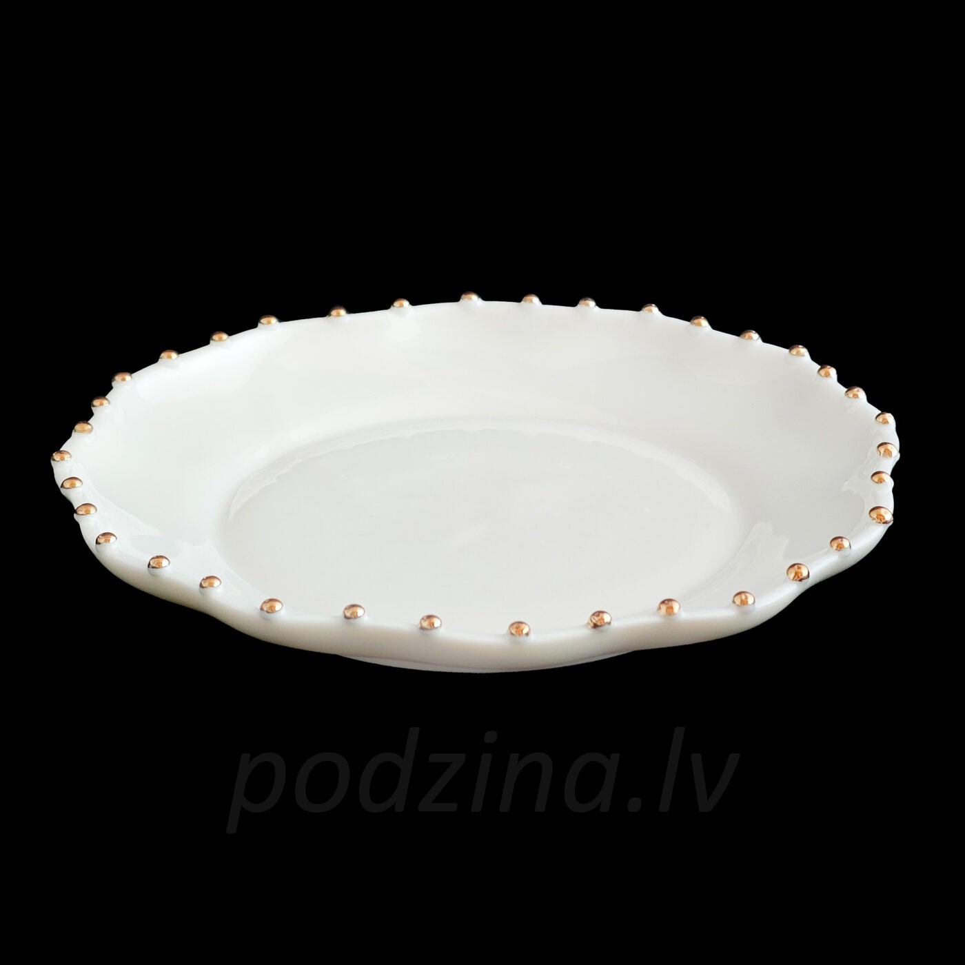 Šķīvji Podziņas porcelāns, 15 cm, porcelāns