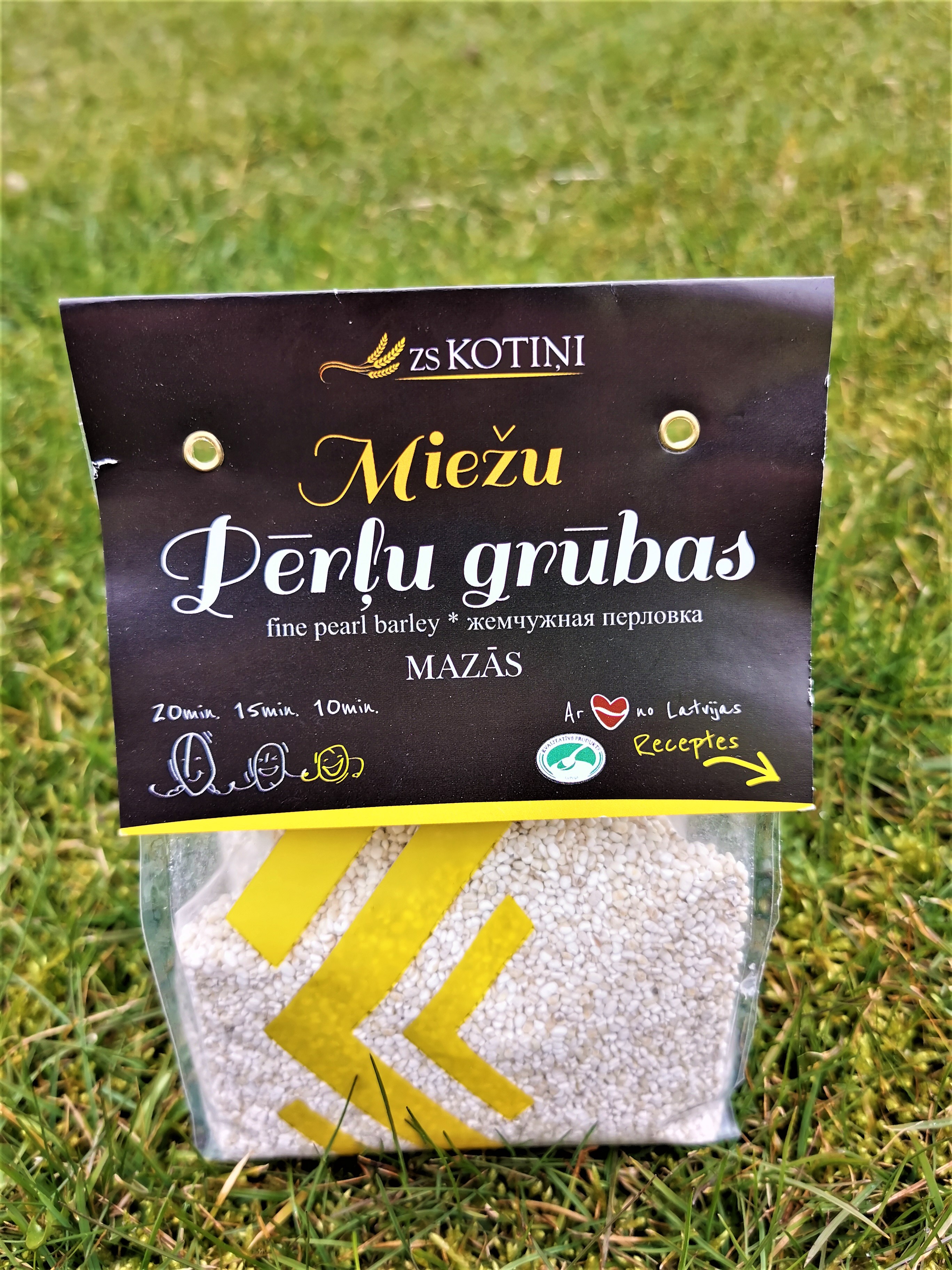 Pērļu grūbas Kotiņi, mieži, 1 kg