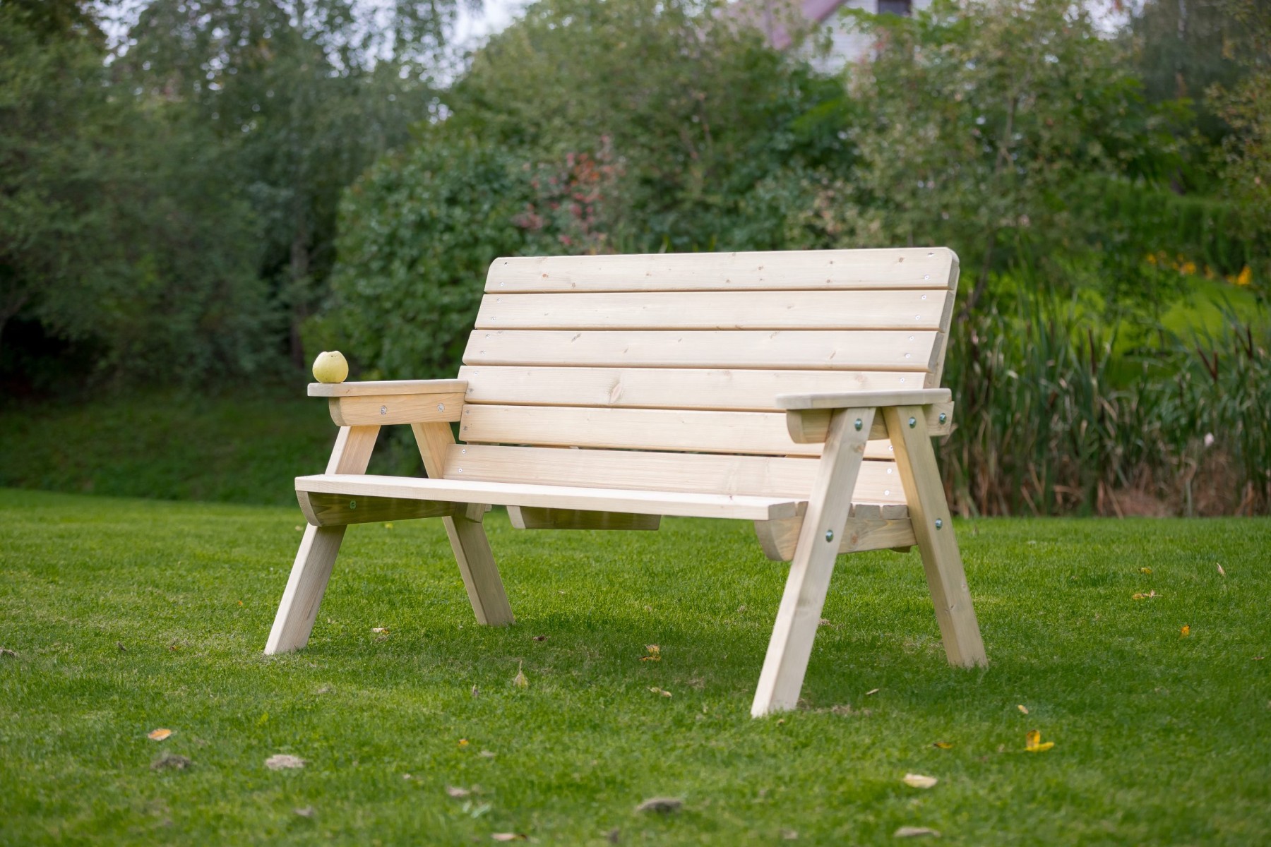 Atzveltnes krēsls Timber Dream Bauska, platums 147 cm, koks