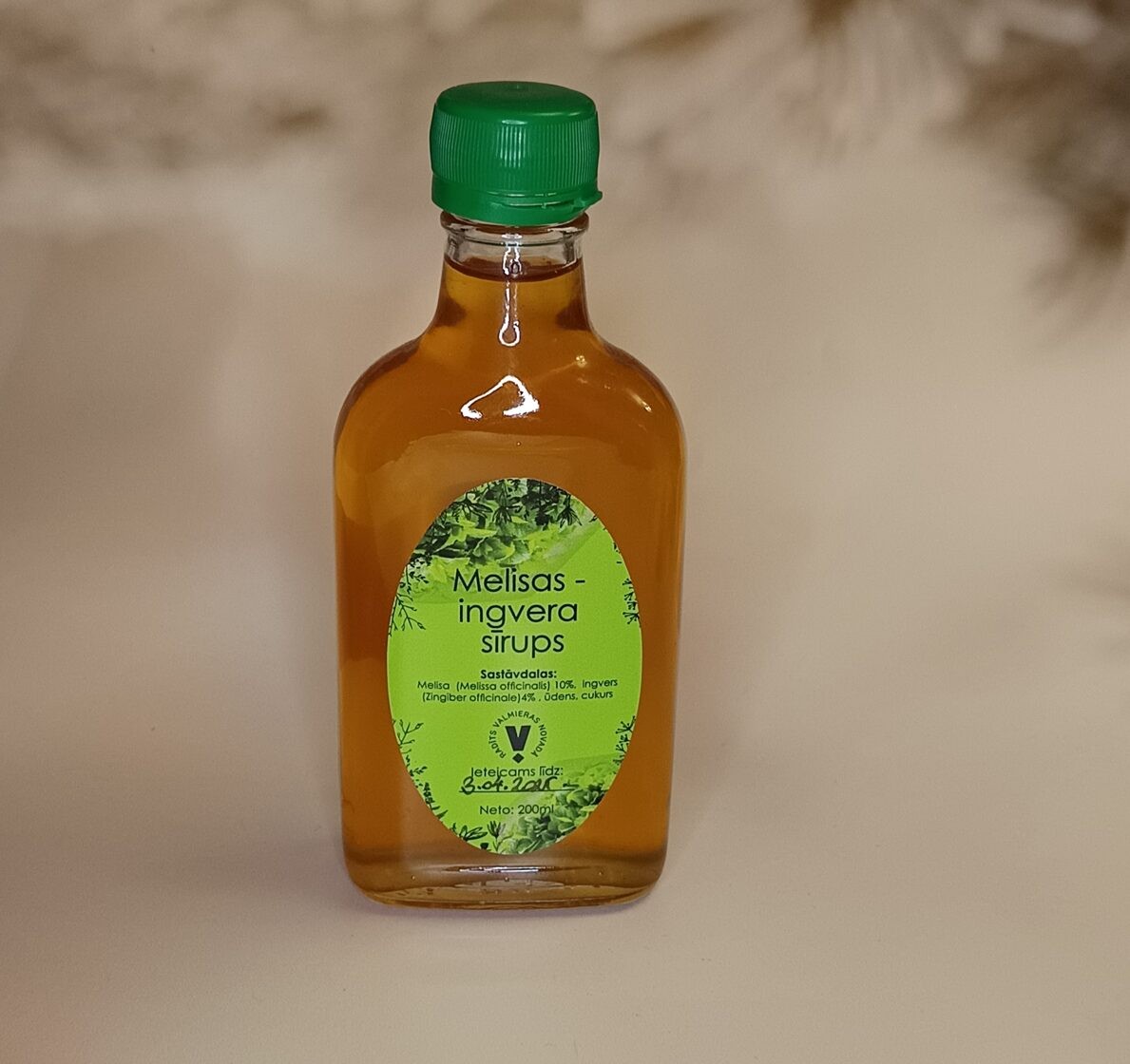 Sīrups Rada Zita, melisa un ingvers, 200 ml