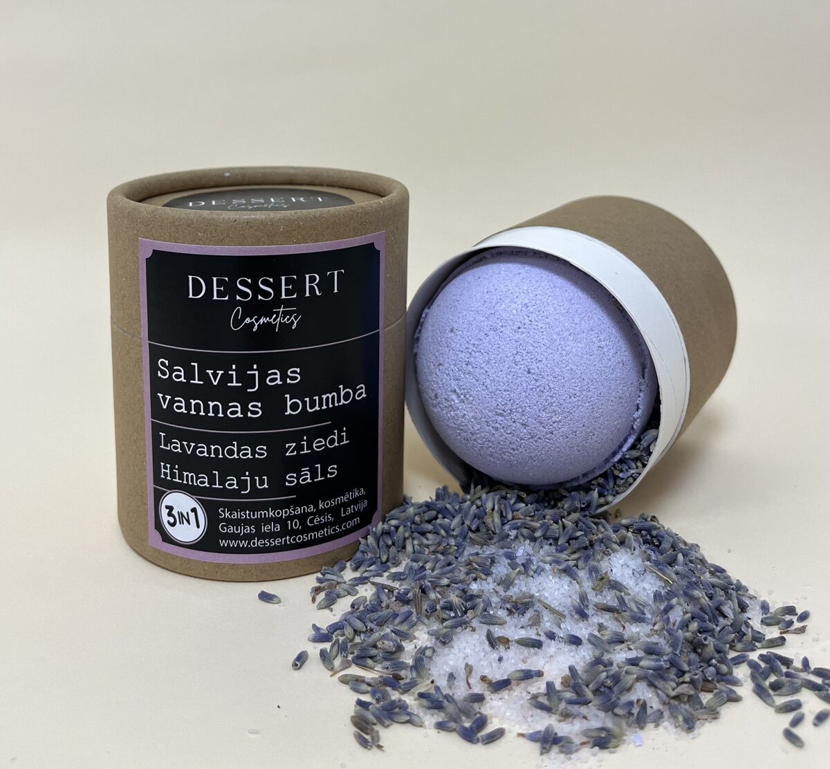 Vannas bumbas Dessert Cosmetics, zāļu aromāts, 170 g
