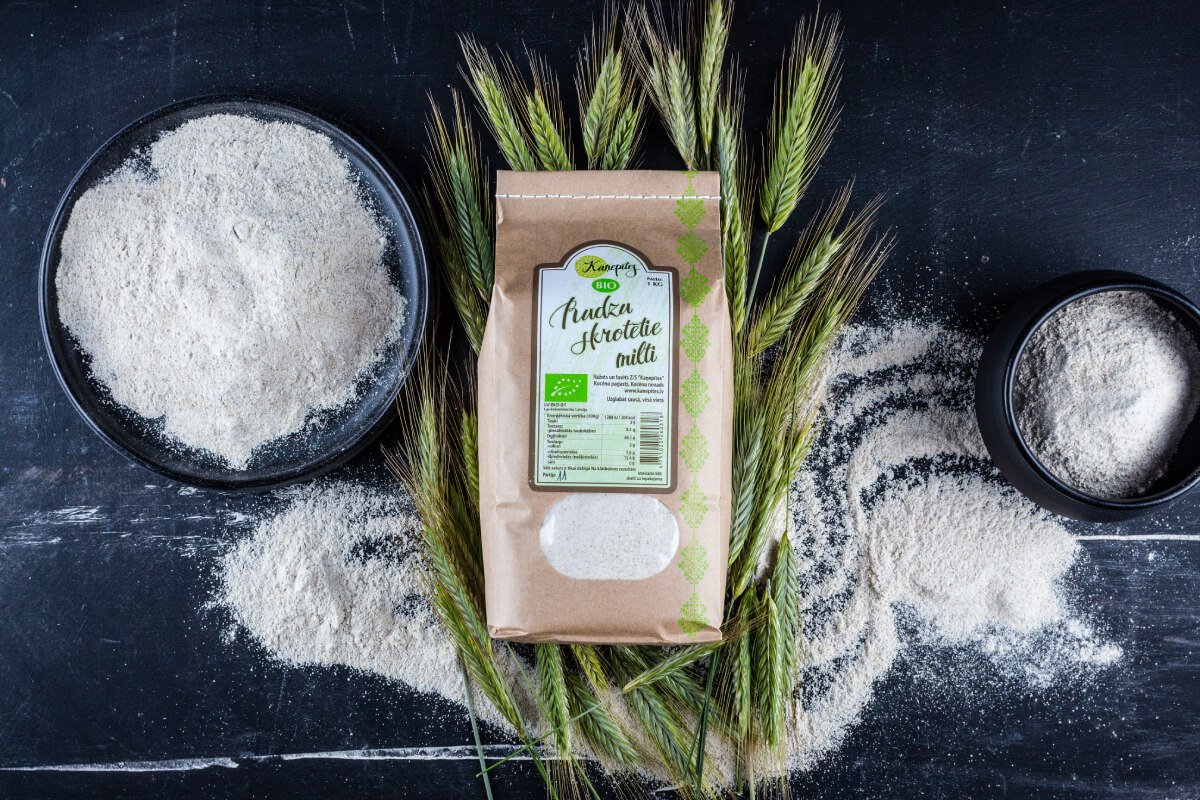 Rudzu milti Kaņepītes, vidēja maluma, 1 kg