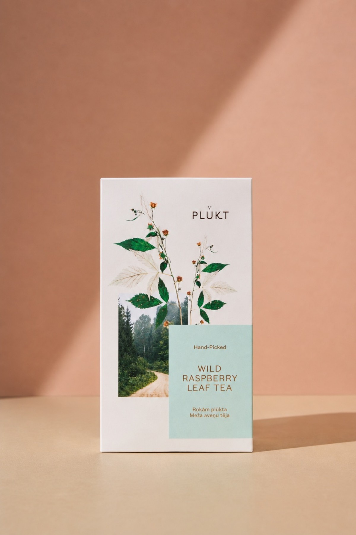 Zāļu tēja PLŪKT, aveņu lapas, 25 g, beramā