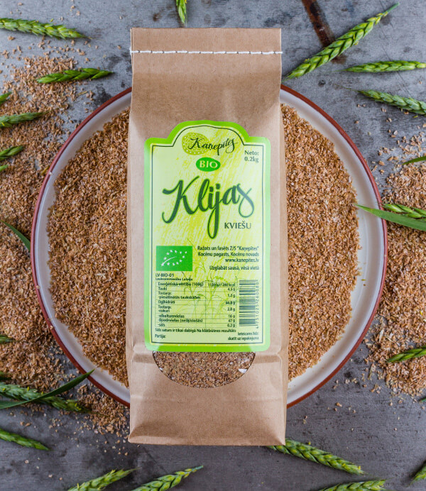 Klijas / dīgļi Kaņepītes, kvieši, 0,2 kg