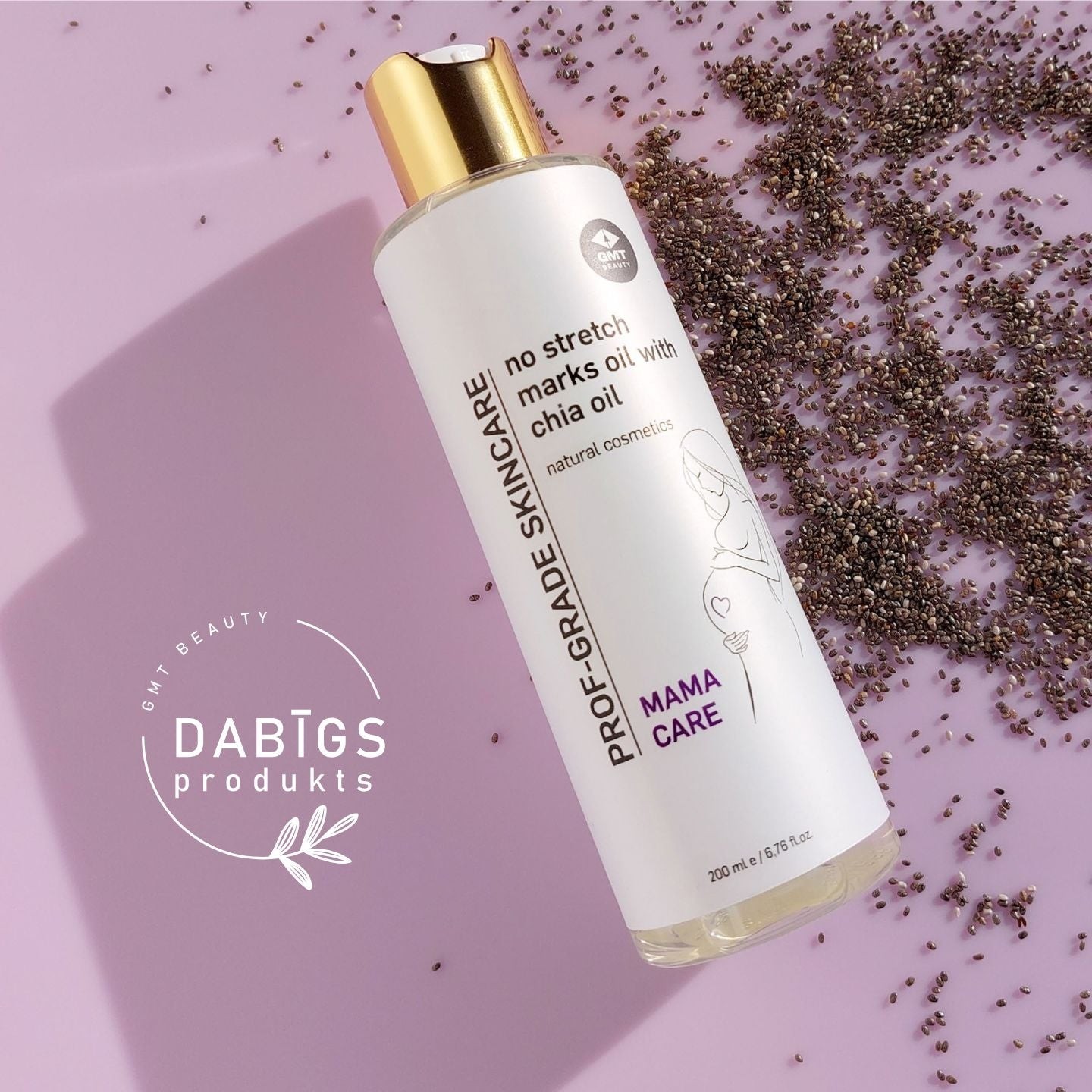 Masāžas eļļa GMT Beauty, 200 ml