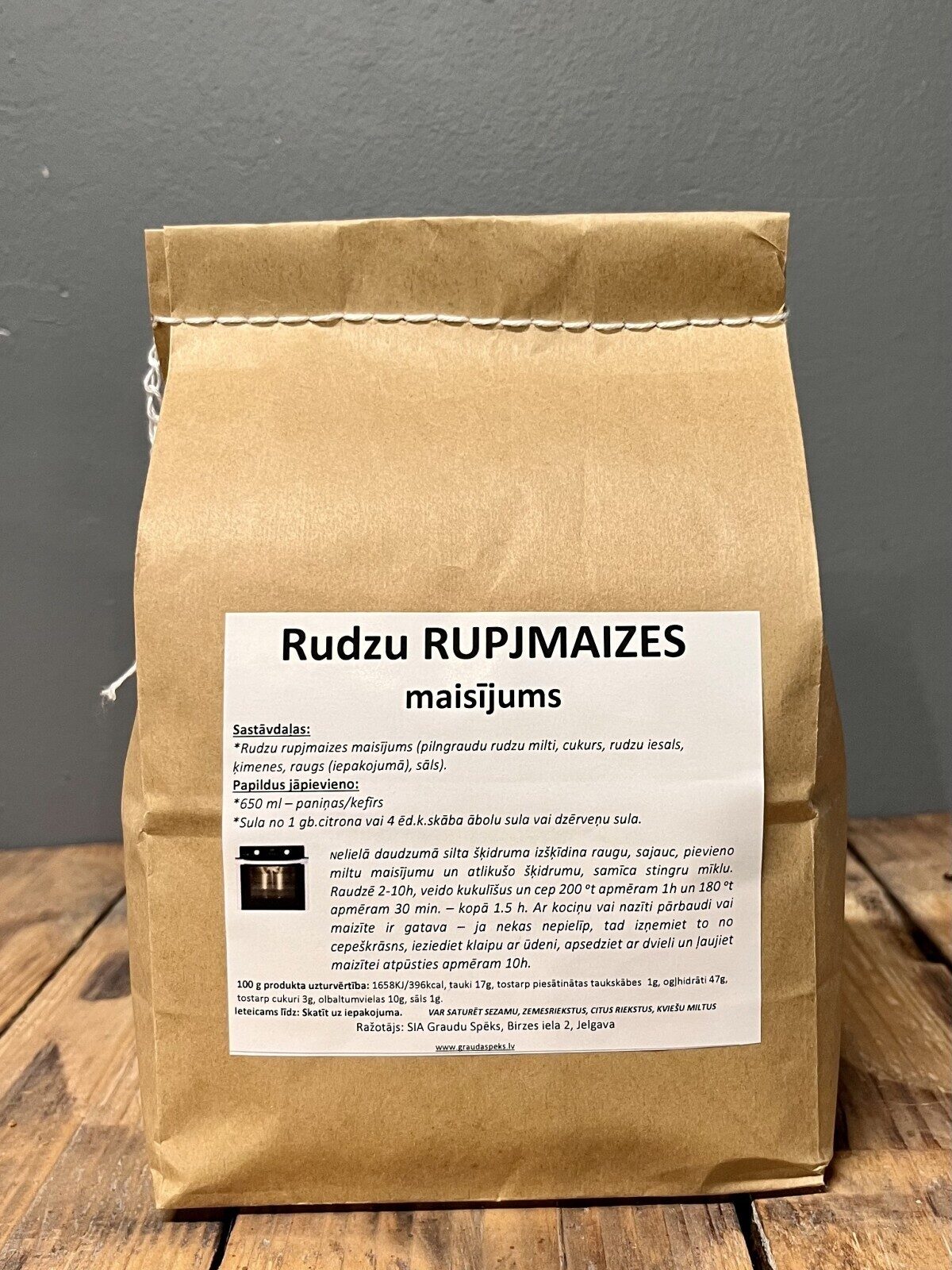 Maizes miltu maisījums Grauda Spēks