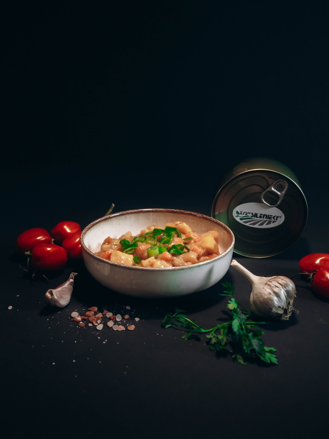 Pusfabrikāti Silenieki, dārzeņu sautējums ar cūkgaļu, 300 g