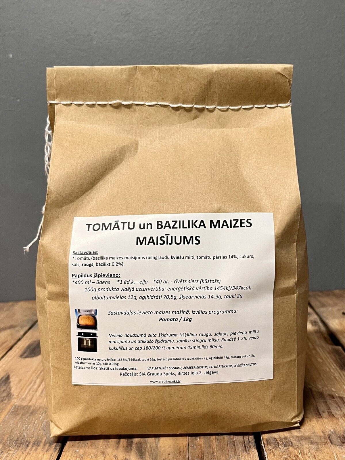 Maizes miltu maisījums Grauda Spēks